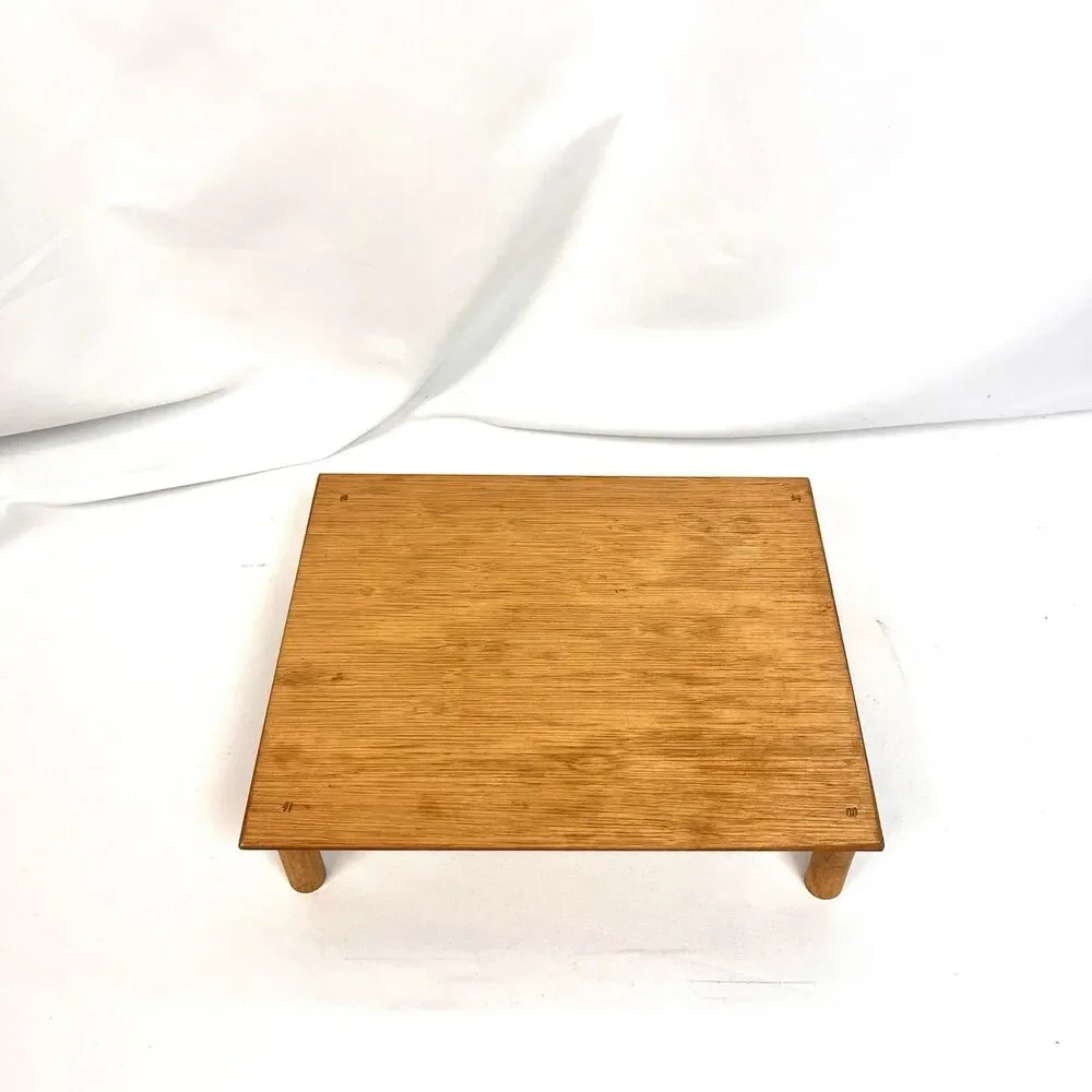 Longaberger Large Picnic Basket Red Gingham Liner Wood Lid USA 1996 Vintage